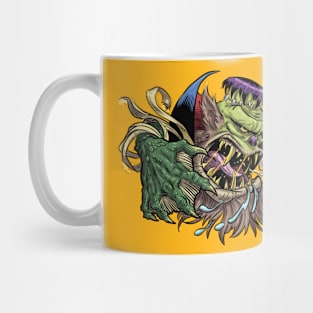 DraculaFrankensteinWerewolfMummy from the Black Lagoon Mug